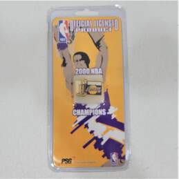 Factory Sealed 2000 NBA Champions Los Angeles Lakers Enamel Pin PSG Lot alternative image