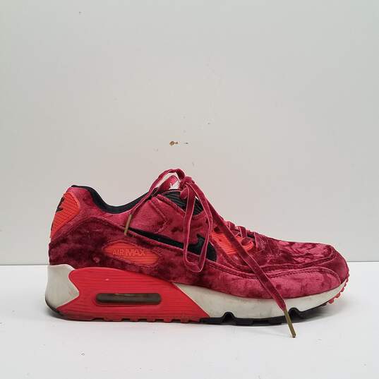 Buy the Nike Air Max Velvet 90 Anniversary Red 8.5 | GoodwillFinds