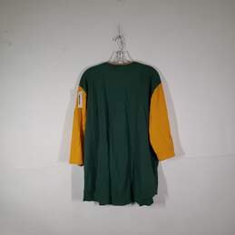 Mens Green Bay Packers Crew Neck Long Sleeve NFL Pullover Jersey Size 3XL alternative image