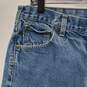 Men's Carhartt Blue Denim Jeans 38X34 image number 3