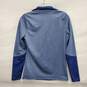 The North Face WM's Glacier PR Tech Half Zip Heathered Blue Pullover Size XPS image number 2
