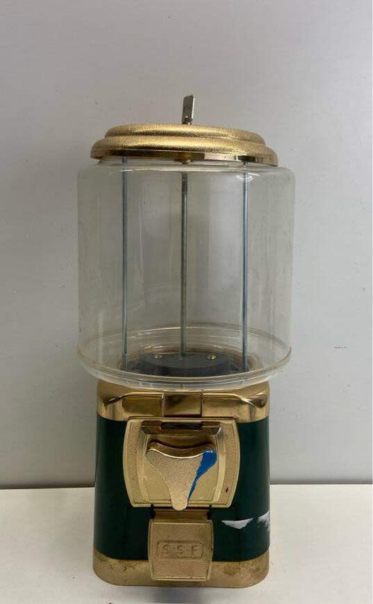 Vintage Candy /Gumball Machine S.S.F Coin Gumball Vending Machine image number 2