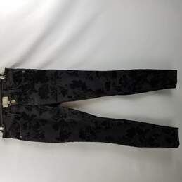 Current/Elliot Women Skinny Jeans 26/XS Black