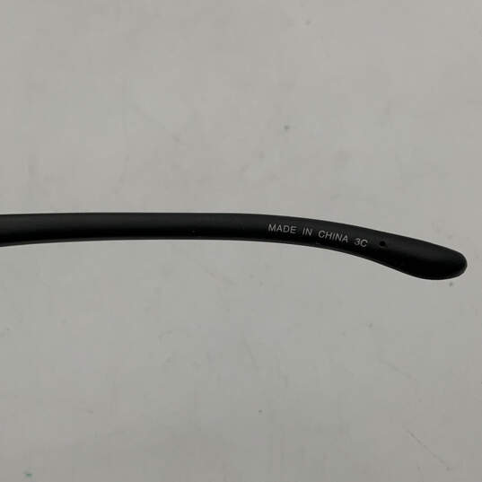 Mens HDS 335 Black Polarized Lens Full-Rim Wrap Sunglasses With Case image number 9