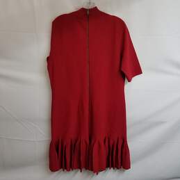 Ted Baker Fit and Flare Milano Fit Red Women's Size 6 alternative image
