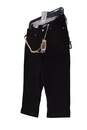 NWT Womens Black Pockets Casual Straight Capris Jeans Size 12 P image number 2