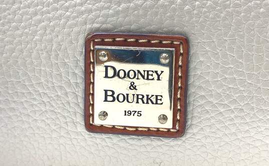 Dooney & Bourke Pebble Leather Top Zip Crossbody Cream image number 2