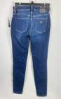 Guess Women Blue Skinny Mid Rise Jeans Sz 25 image number 2