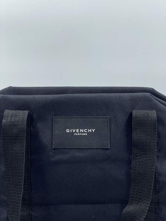 Authentic Givenchy Parfums Navy Duffle Gym Bag image number 6