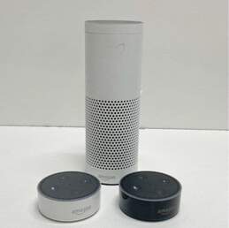 Amazon Alexa Wireless Speaker Bundle Lot of 3 Echo Dot