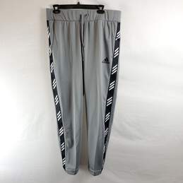 Adidas Men Grey Track Pants XL NWT