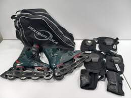California Pro T850 Rollerblade Mens Size 11-12  In Carrying Bag