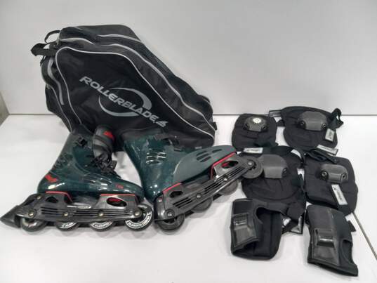 California Pro T850 Rollerblade Mens Size 11-12  In Carrying Bag image number 1