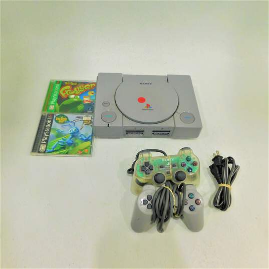 Sony PlayStation W/ Two Games A Bugs Life No Color Cable image number 1