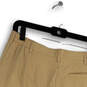 NWT Womens Beige Regular Fit Flat Front Pockets Golf Chino Shorts Size 10 image number 4