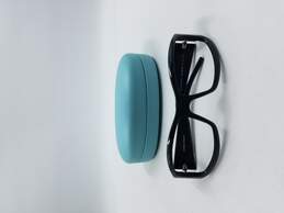 Giorgio Armani Black Rectangle Eyeglasses