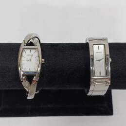DKNY Silver Tone Wristwatch Collection of 2