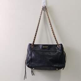 Rebecca Minkoff Black Leather Handbag Purse