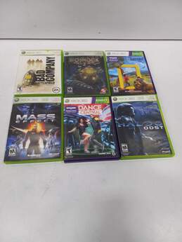 6pc Set of Assorted Microsoft Xbox 360 Video Games alternative image