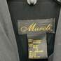 Mureli Womens Black Gold Mock Neck Long Sleeve Zip Up Jacket Size Small image number 4