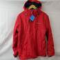 Columbia Red Hooded Omni-Tech Bugaboo II Fleece Interchange Jacket LG image number 1