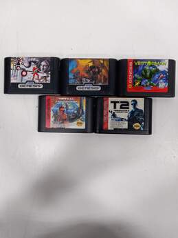 Bundle Of 5 Assorted Sega Genesis Games