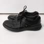 Men's Orthopedic Black Leather Dress Shoes Size 12M image number 3