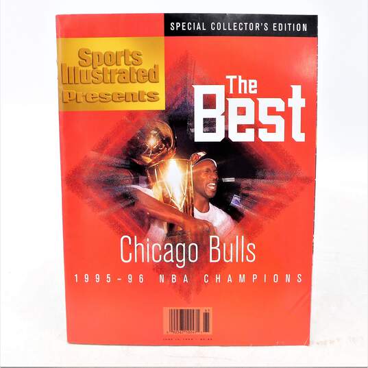 1996 Chicago Bulls Sports Illustrated The Best Jordan Pippen Rodman image number 1