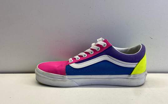 VANS Old Skool Multi Canvas Lace Up Sneakers Shoes Women's Size 7 image number 2