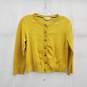 Boden Yellow Button Up Cardigan Women's Size Small image number 1