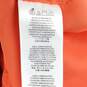 Michael Kors Women Orange Swirls Mid Dress S image number 4