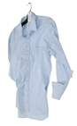 Van Heusen Blue Long Sleeve Button Up Dress Shirt Size 34/35 image number 1