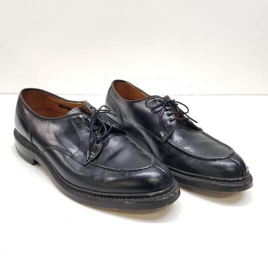 Allen Edmond Black Leather Oxford Shoes sz 9 image number 3