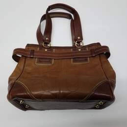 Vintage Coach Shoulder Bag Leather Brown alternative image