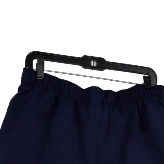 NWT Mens Blue Elastic Waist Pockets Pull-On Athletic Shorts Size Large image number 4