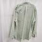 Brooks Brother Men's Regent Green Plaid Cotton Button Up Shirt Size 18-6/7 image number 2