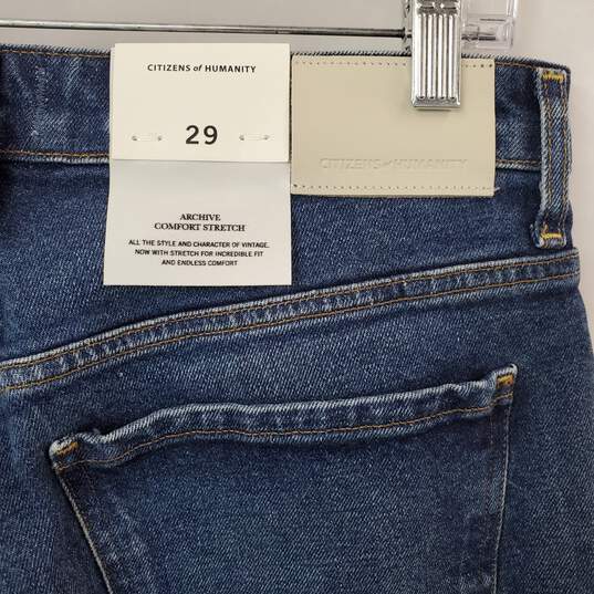 NWT Anthropologie Citizens of Humanity Men's Garnish Jeans Medium Wash 29x32 image number 5