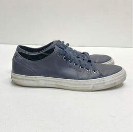 Cole Haan Leather Grand Pro Low Sneakers Blue 8.5