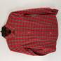 Talbots Women Red Button Up XS image number 1
