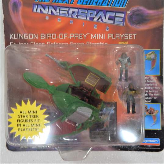 Star Trek The Next Generation Innerspace Romulan Warbird Mini /Klingon Bird image number 7