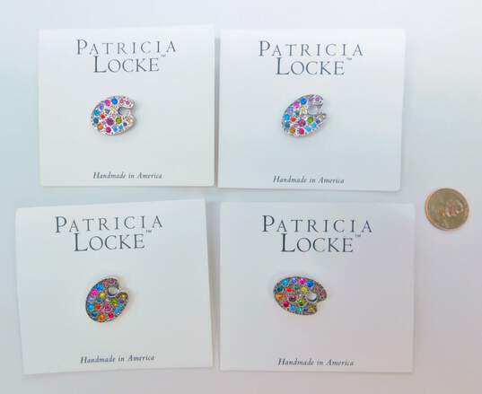 (4) Patricia Locke Marwen Chicago 20th Anniversary Artist Palette Pin 31.8g image number 4