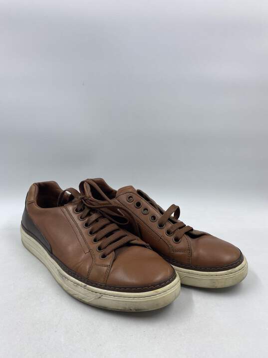 Authentic Prada Brown Sneaker M 9.5 image number 3