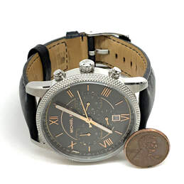 Designer Michael Kors MK-8393 Round Dial Stainless Steel Analog Wristwatch alternative image
