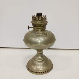 Vintage Rayon Kerosene Lantern Lamp
