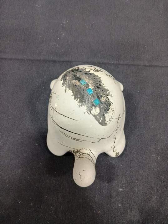 Navajo Horse Hair Turtle Pottery image number 3