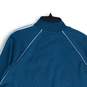 NWT Adidas Womens Blue Superstar Long Sleeve Full-Zip Track Jacket Size L image number 4