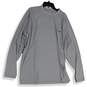Mens Gray Long Sleeve Crew Neck Regular Fit Pullover T-Shirt Size XL image number 1