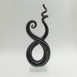 Murano Glassware Art Fused 12inch Sculpture Hand Blown