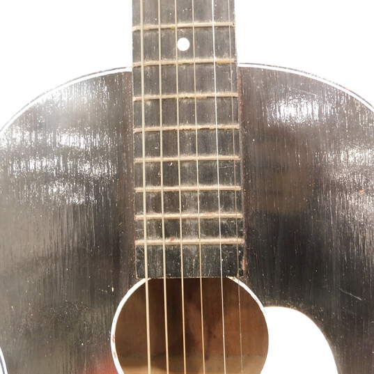 VNTG Nobility Brand Wooden Parlor Style Acoustic Guitar (Parts and Repair) image number 6