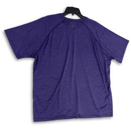 Mens Blue Heat Gear Short Sleeve Loose Fit Pullover T-Shirt Size 2XL alternative image